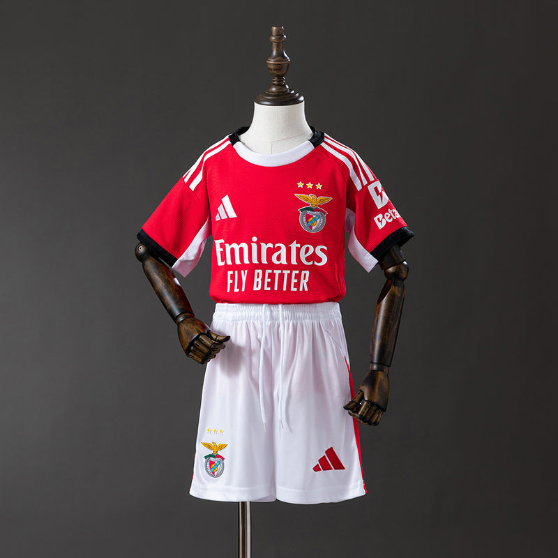Kinder Benfica Trikot 25/26 Heimspiel-Fußballtrikot