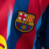 Kids Barcelona Jersey 25/26 Fourth Football Kit - PalmSportss