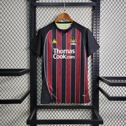 Manchester City Trikot Auswärtstrikot 08/09 Retro Fußballteam Fußballtrikot
