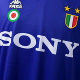 Juventus Jersey 1995-96 Away Retro Kit Long Sleeves PalmSportss