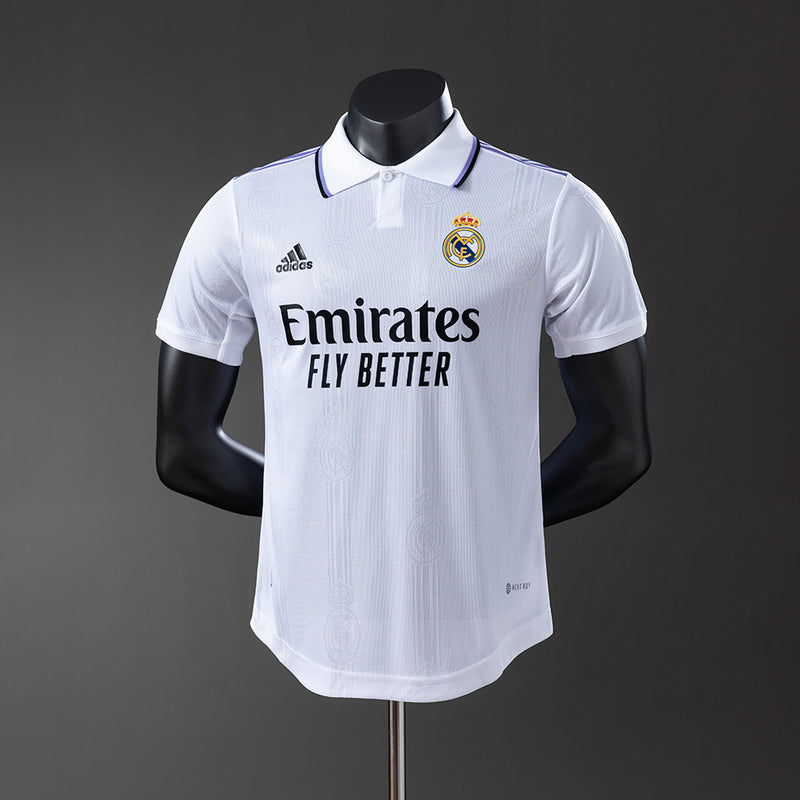 Real Madrid Trikot 2022-23 Heim Retro Fußballtrikot Spielerversion