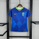 Women Brazil Away Jersey 2025 Football Kit Soccer Jersey