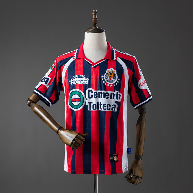 Chivas Third Jersey 1999-2000 Retro Football Kit Soccer Shirt