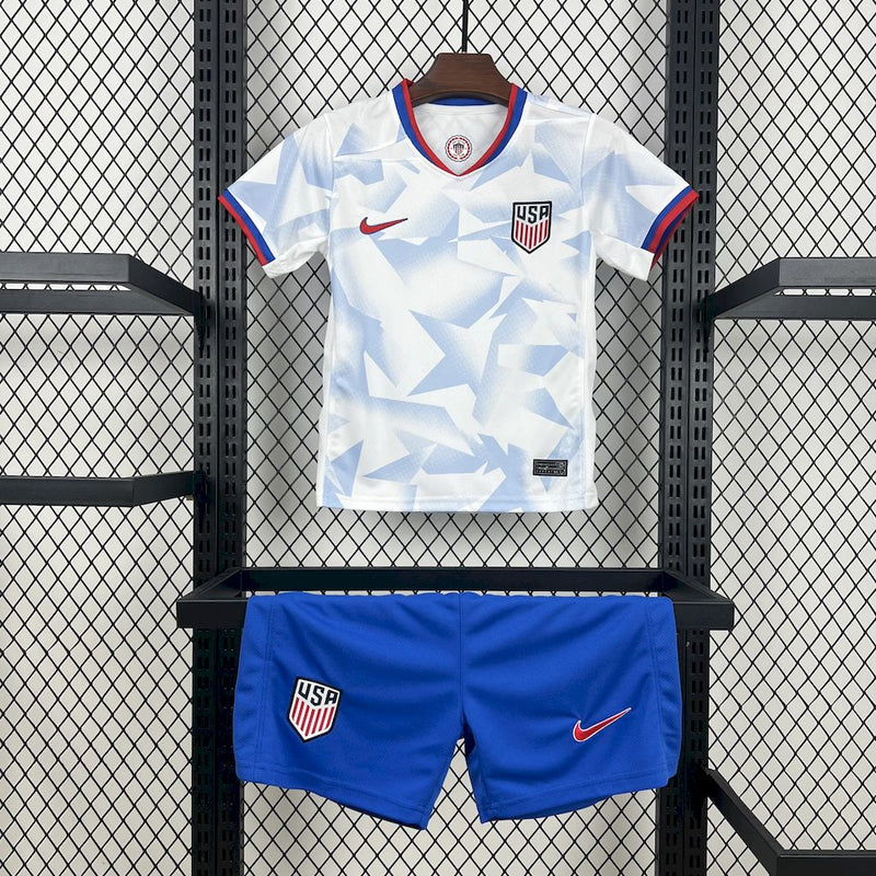 Kinder USA Trikot 25/26 Heimtrikot Fußballtrikot