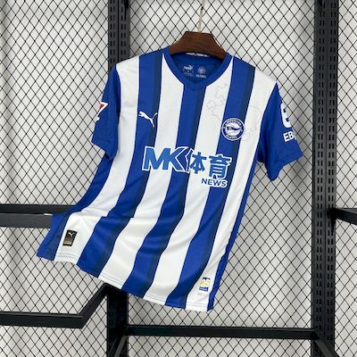 Deportivo Alaves Jersey 25/26 Home Football Kit Soccer Jersey