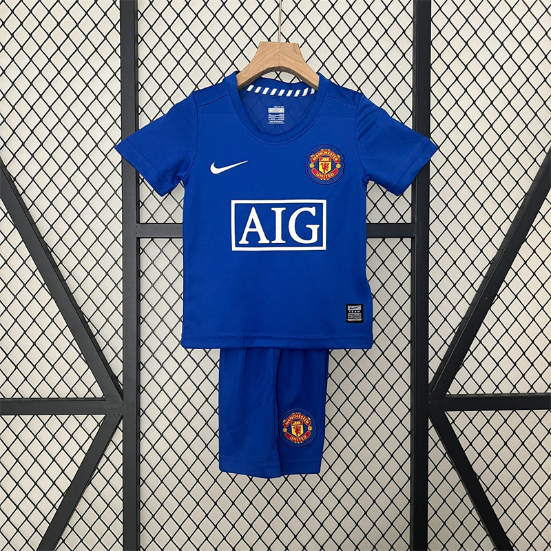 Retro Kinder Man United Drittes Trikot 08/09