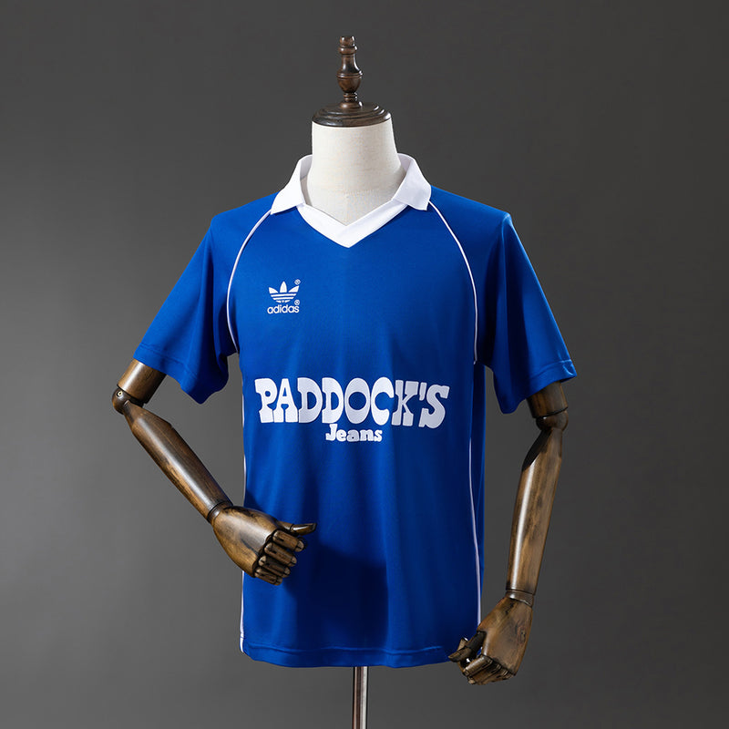 Schalke 04 Trikot 1984-85 Heim Retro Fußball-Kit