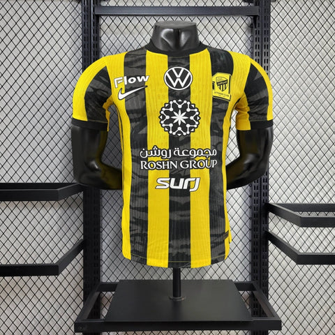 Player Version Al-Ittihad Jeddah Jersey 25/26 Home Football Kit Soccer Jersey