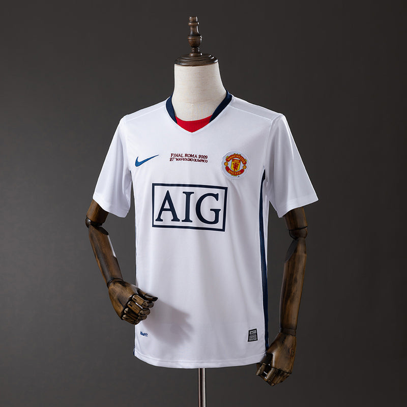 Man United Trikot 2008/09 Auswärts Retro Fußballtrikot