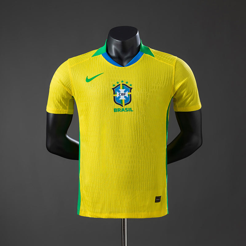 Spielerversion Brasilien Heimtrikot 2025 Fußball-Trikot