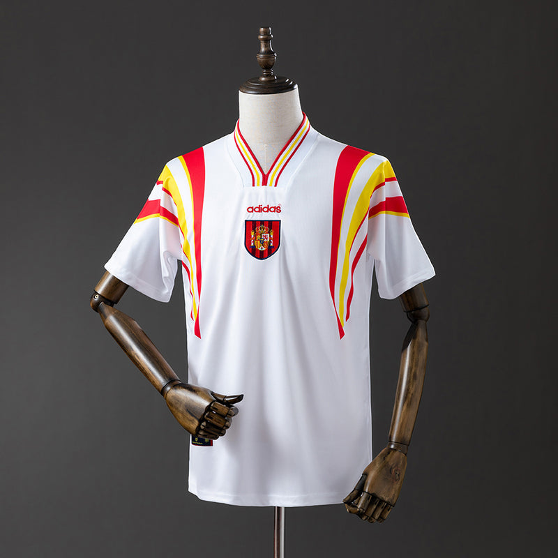 Spanien Trikot 1996 Drittes Retro Fußballtrikot