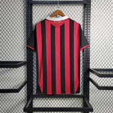 AC Milan Jersey 09/10 history retro Football kit Custom Name 2009 2010 Soccer Sport Shirt