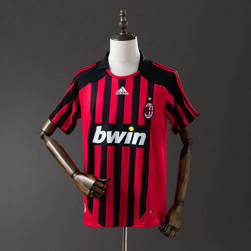 AC Mailand Trikot 2007-08 Home Retro Fußball-Kit