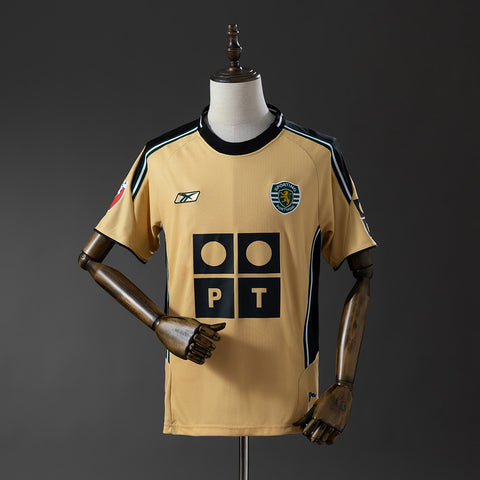 Sporting CP Trikot 2003-04 Auswärts Retro Fußballtrikot