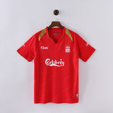 Retro Liver Jersey 2005-06 Home Football KIt Soccer shirt