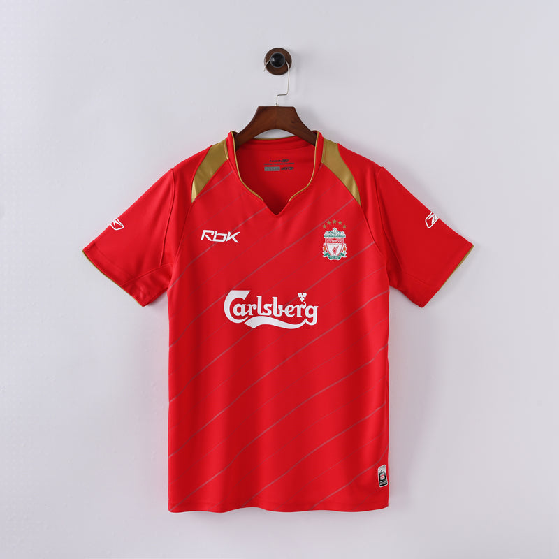 Retro Liver Trikot 2005-06 Heim Fußball Trikot