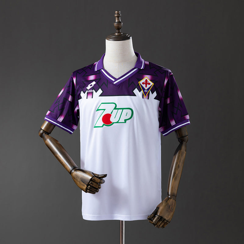 Fiorentina Trikot 1992-93 Auswärts Retro Fußballtrikot