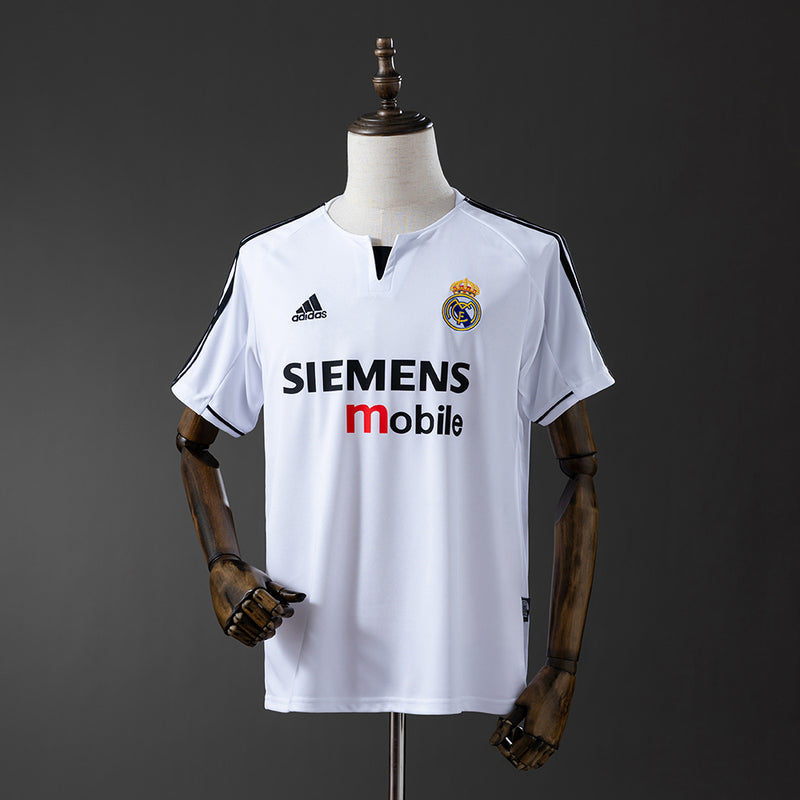 Real Madrid Trikot 2003-04 Heim Retro Fußball-Kit