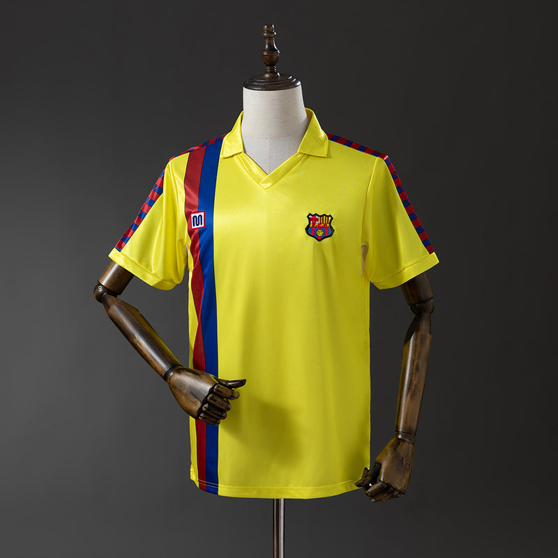 Barcelona Trikot 1981-84 Auswärts Retro-Fußballtrikot