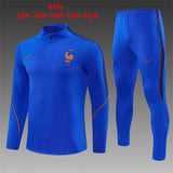 Kids France Training Tracksuits 2026 Football Kit Soccer Jersey PalmSportss