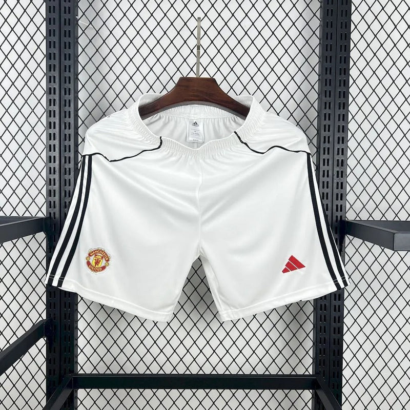 Manchester United Shorts 25/26 Home Football Kit Soccer Shorts