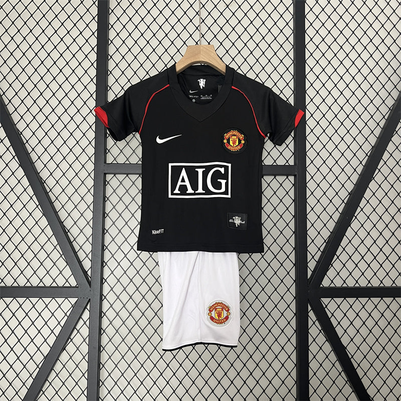 Retro Kinder Man United Auswärtstrikot 07/08