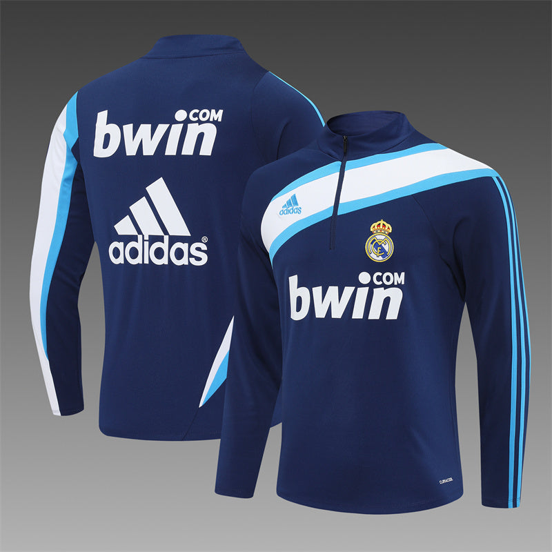 Retro Real Madrid Trainingsanzüge 2009-10 Fußballtrikot