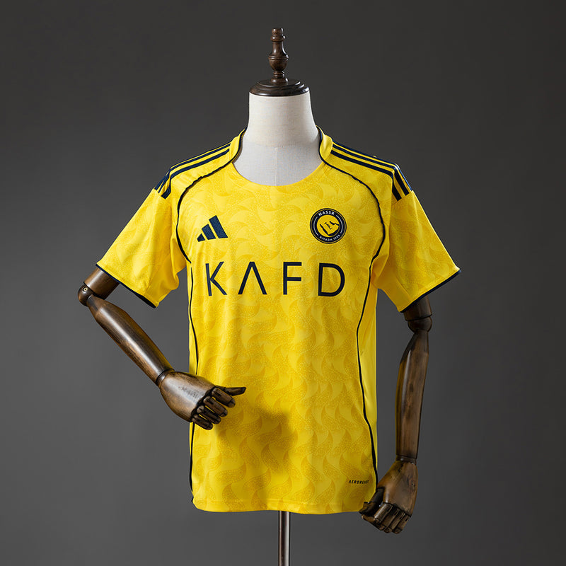 Al-Nassr Riad Trikot 2025/26 Heim-Fußballausrüstung