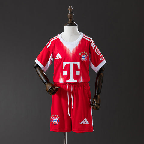 Kinder FC Bayern München Trikot 25/26 Heim-Fußballtrikot