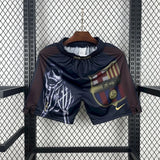 Barcelona Shorts 25/26 Travis Scott Football Kit Soccer Shorts - PalmSportss