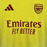 Arsenal Goalkeeper Jersey 25/26 Yellow Football Kit Soccer Jersey - PalmSportss