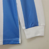 Argentina Jersey Home Kit 1978 Retro Long Sleeves Football Team Soccer Shirt