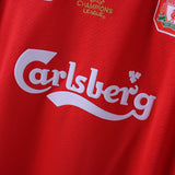 Retro Liver Home Jersey 2004-05 Football Kit Soccer shirt