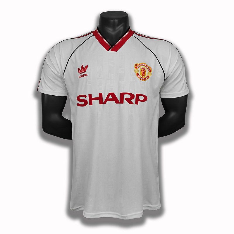 Man United Retro Jersey 1988 Away Football Jersey Soccer Shirt