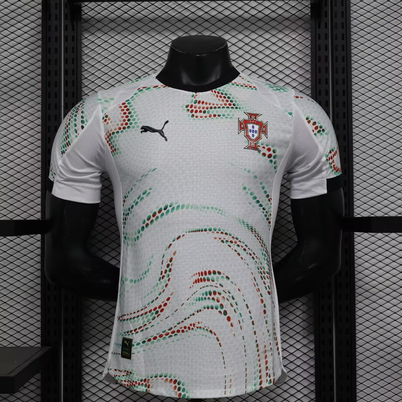Spielerversion Portugal Trikot 25/26 Auswärts Ronaldo Fußball-Kit Fußballtrikot