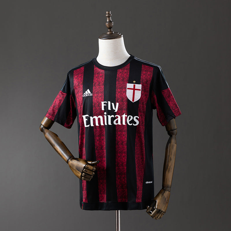 AC Mailand Trikot 2015-16 Heim Retro Fußballtrikot