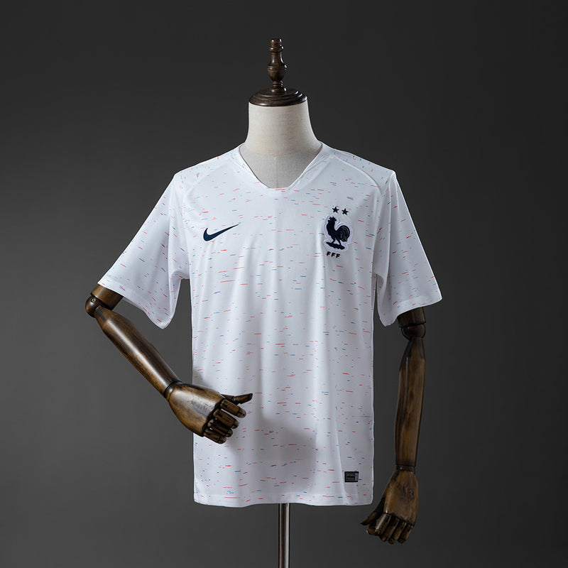 Frankreich Auswärtstrikot WM 2018 Retro Fußballtrikot