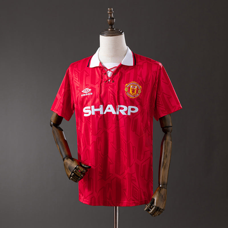 Man United Trikot 1992-94 Heim Retro Fußballtrikot