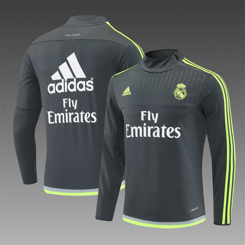 Retro Real Madrid Trainingsanzüge 2015-16 Fußballtrikot