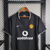 Man United Jersey Away Kit 03/04 Retro Football Team Soccer Shirt