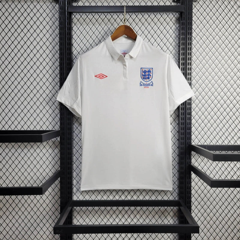 Retro England Jersey Home Kit 2010 Football Soccer Shirt