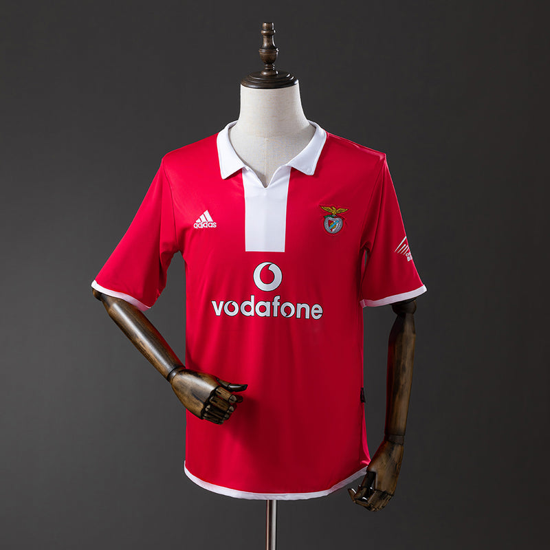 Benfica Trikot 2004-05 Heim Retro Fußball Trikot