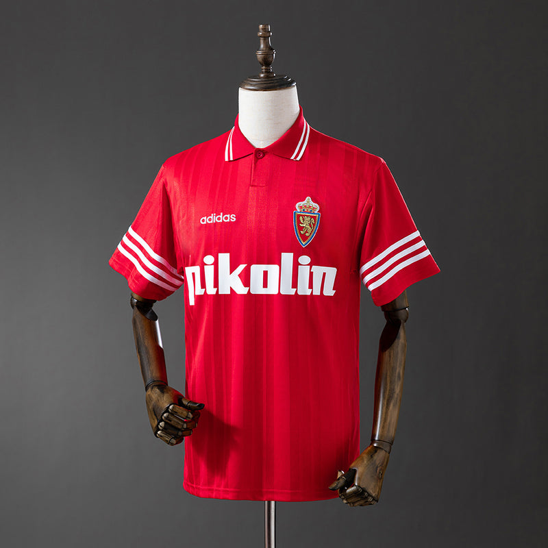 Real Zaragoza Trikot 1995-97 Auswärts Retro Fußballtrikot