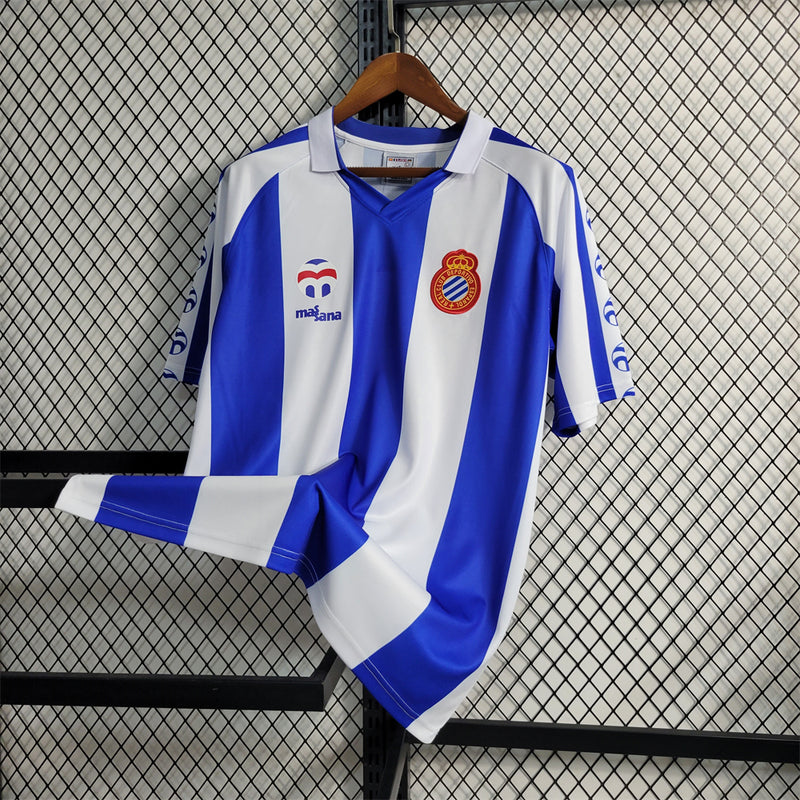 Retro-Heimtrikot von Espanyol, Version 1984–1989