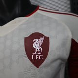 Player Version Liver Jersey 25/26 Away Long Sleeves Football Kit Soccer Jersey