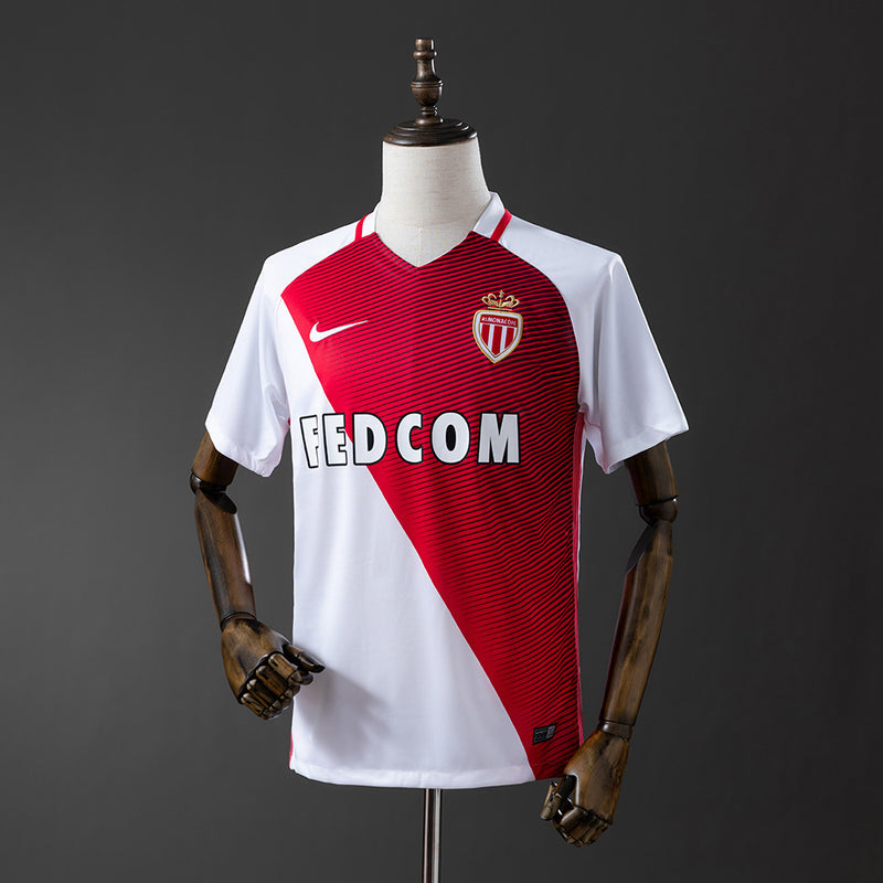 Monaco Trikot 2016-17 Heim Retro Fußball-Kit