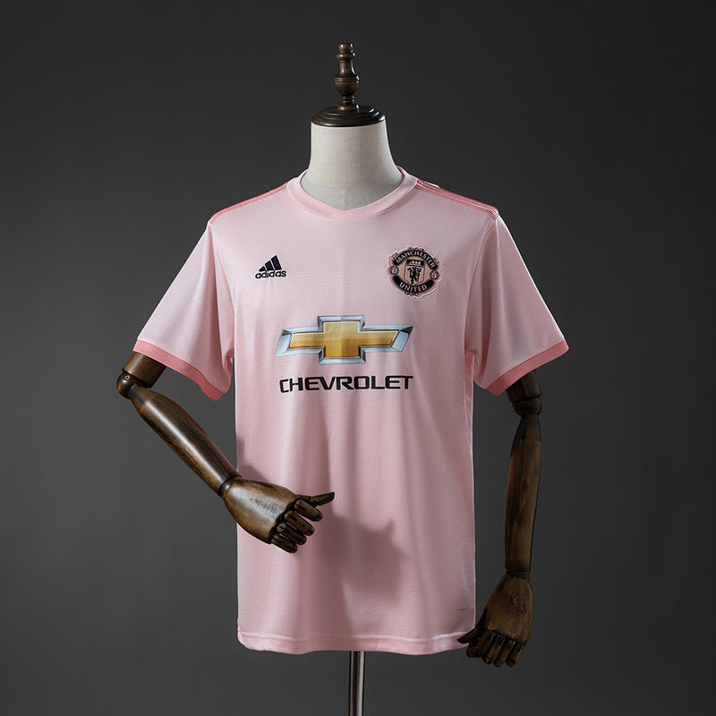 Manchester United Auswärtstrikot 2018-19 Retro Fußball Trikot