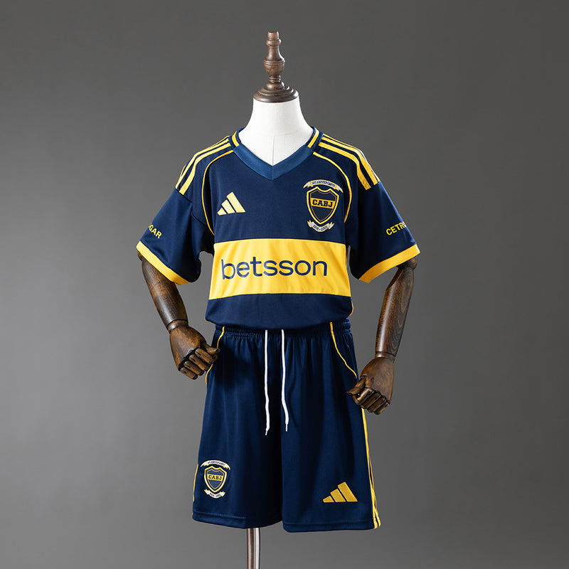 Boca Juniors Kinder Trikot 2025/26 Heimspielset
