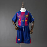 Kids Barcelona Jersey 25/26 Home Football Kit - PalmSportss