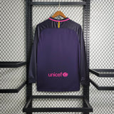 Barcelona Jersey Away kit 16/17 Retro Long Sleeves Football Team Soccer shirt